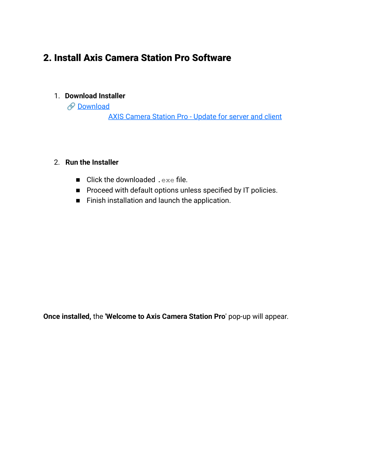 Network Configuration