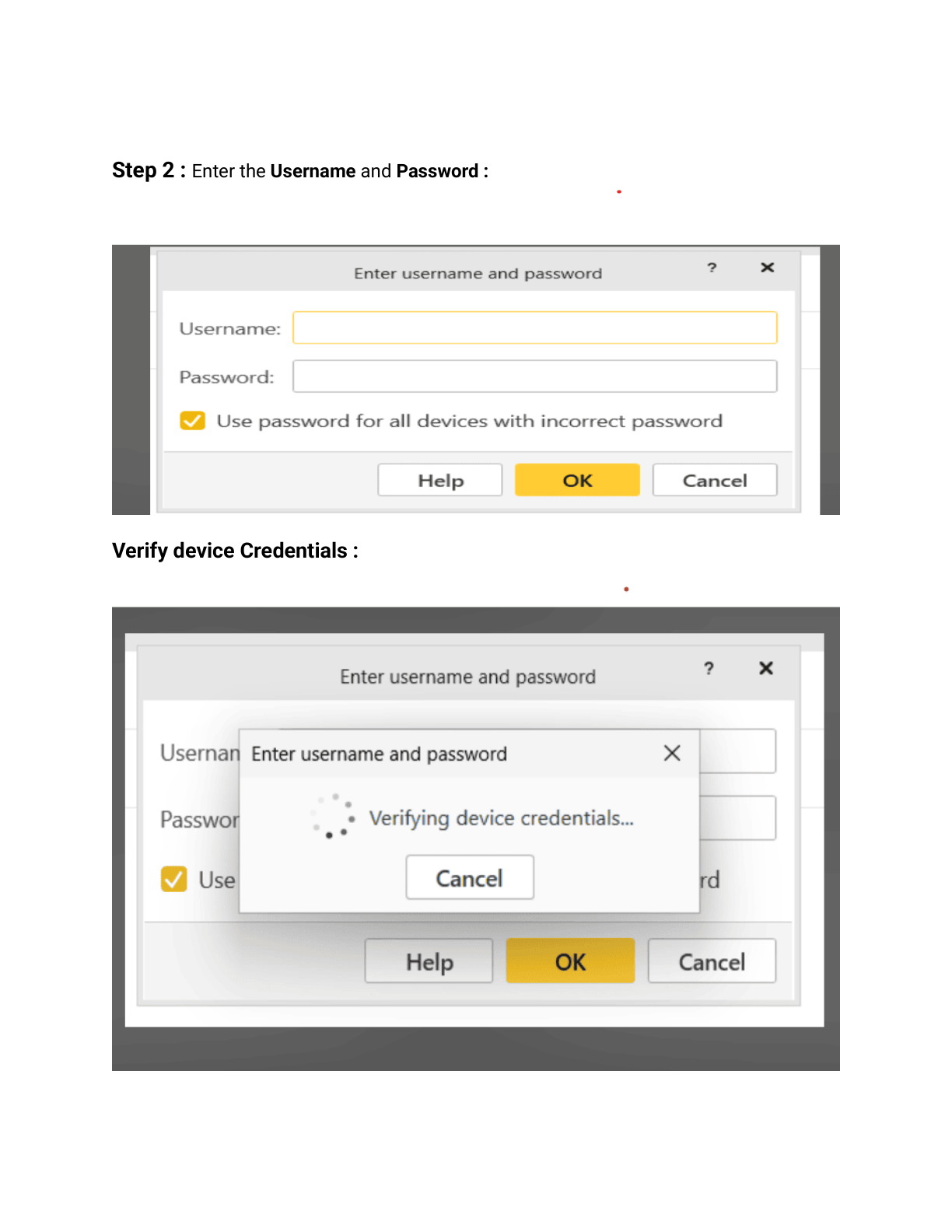 Recording Configuration