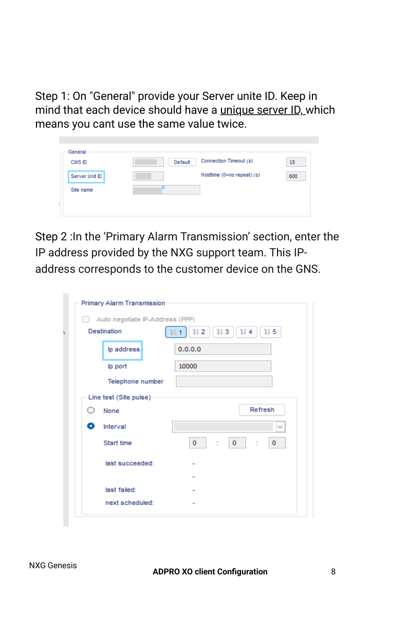 Integration Settings